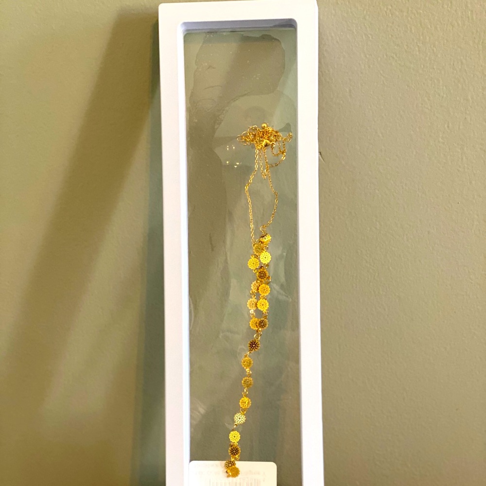 14K Gold Filigree Necklace